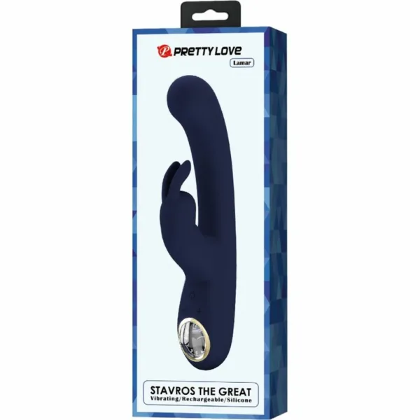 PRETTY LOVE - LAMAR VIBRADOR RABBIT & PUNTO G AZUL - Imagen 11