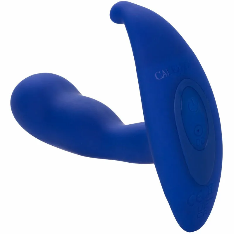 CALEXOTICS - ADMIRAL CURVED ESTIMULADOR & VIBRADOR ANAL AZUL - Imagen 3