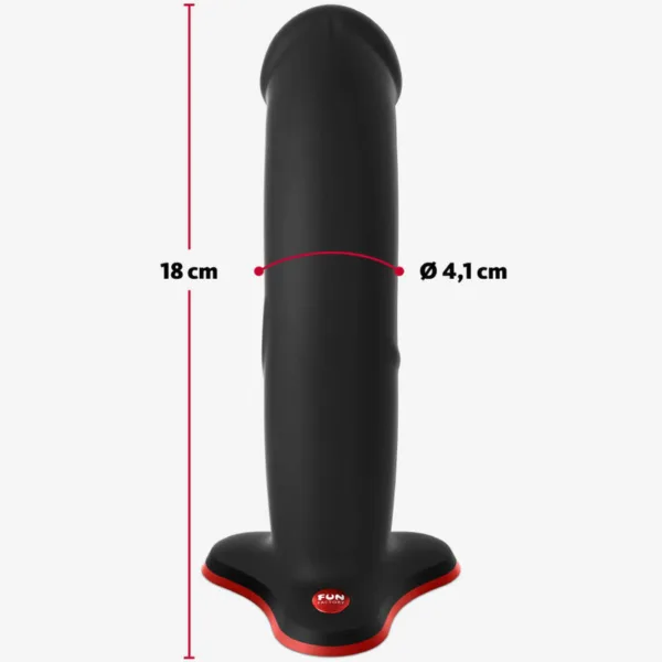 FUN FACTORY - THE BOSS DILDO REALÍSTICO NEGRO - Imagen 3