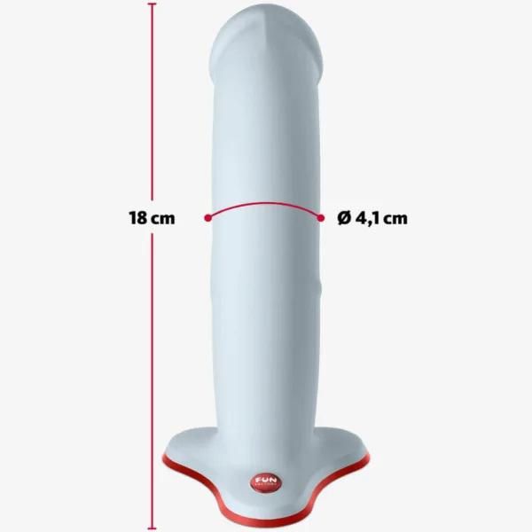 FUN FACTORY - THE BOSS DILDO REALÍSTICO CELESTE - Imagen 3