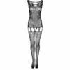 LIVCO CORSETTI FASHION - AMBROISE LC 17352 BODYSTOCKING CROTCHLESS NEGRO TALLA ÚNICA - Imagen 3