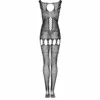 LIVCO CORSETTI FASHION - AMBROISE LC 17352 BODYSTOCKING CROTCHLESS NEGRO TALLA ÚNICA - Imagen 4