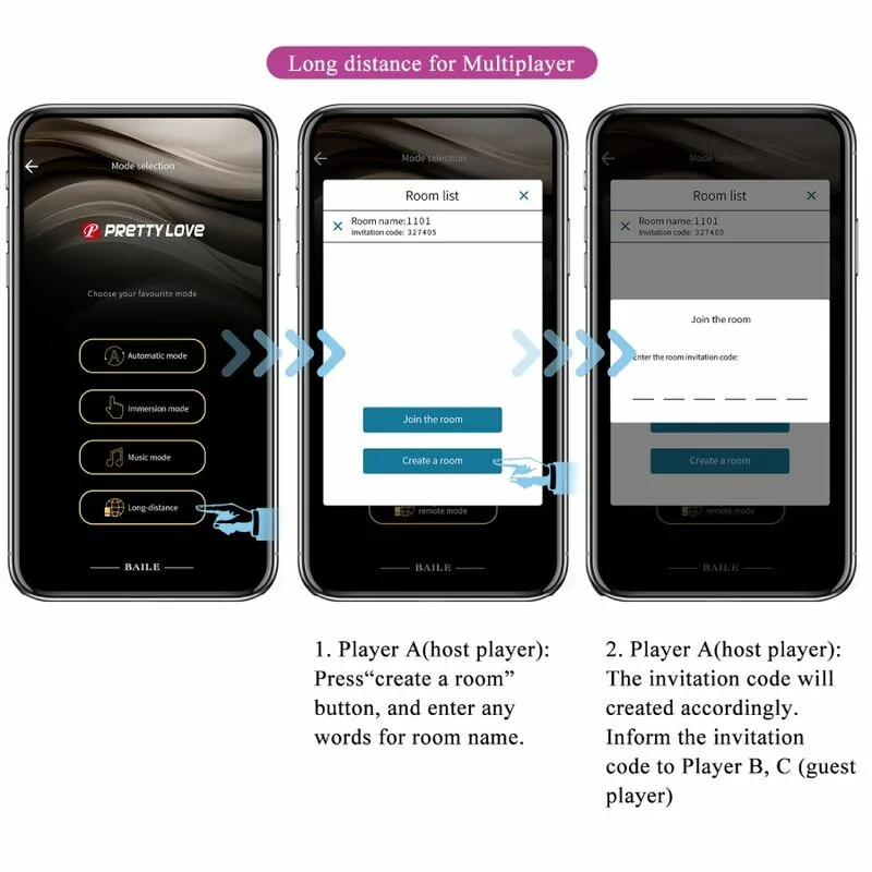 PRETTY LOVE - JAYLEEN VIBRADOR APP CONTROL REMOTO LILA - Imagen 14