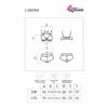 LIVCO CORSETTI FASHION - LINERA FOR THE SENSES COLLECTION SUJETADOR + PANTY NEGRO S/M - Imagen 5
