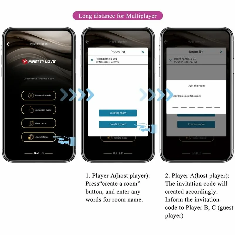 PRETTY LOVE - ELVIRA KEGEL BALLS APP CONTROL REMOTO MORADO - Imagen 7