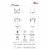 LIVCO CORSETTI FASHION - MORIDAM LC 90552 SUJETADOR + LIGUERO + PANTY NEGRO S/M - Imagen 8