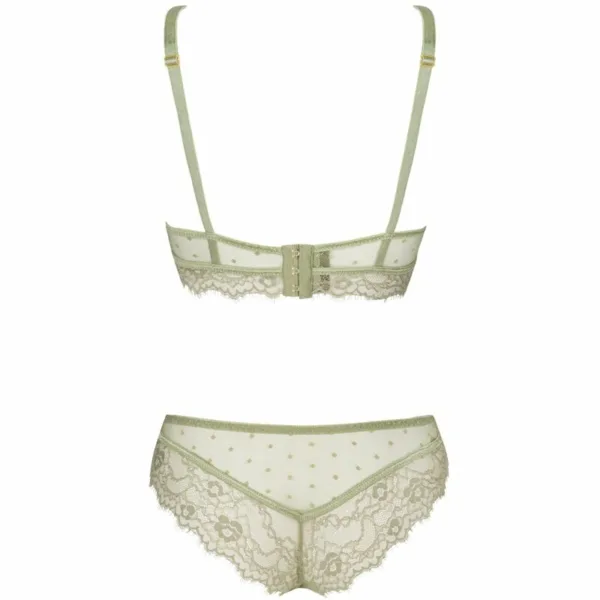 LIVCO CORSETTI FASHION - PINE LC 90667 SUJETADOR + PANTY KHAKI S/M - Imagen 4
