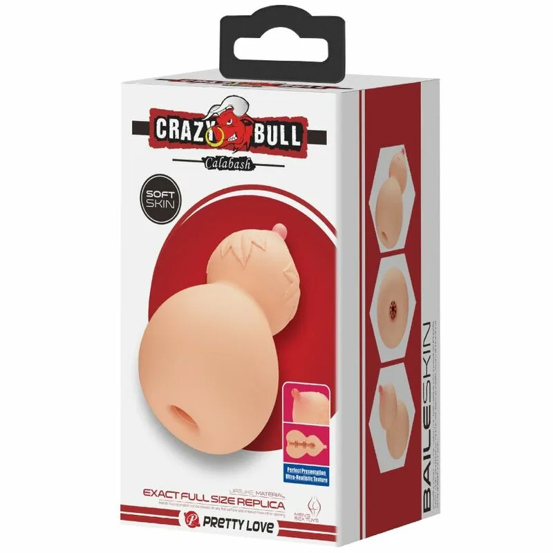 CRAZY BULL - CALABASH MASTUBADOR EN FORMA DE PECHO - Imagen 7