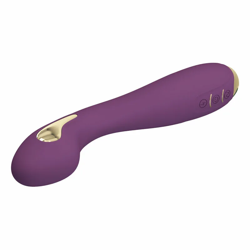 PRETTY LOVE - HECTOR VIBRADOR ELECTROSHOCK POR CONTROL POR APP LILA - Imagen 3