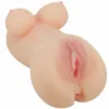 CRAZY BULL - VAGINA Y ANO REALÍSTICOS VIBRADOR HANNAH - Imagen 2