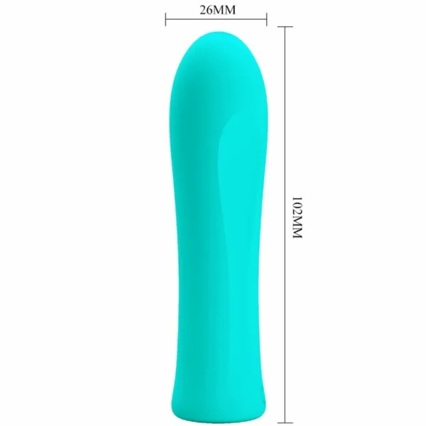 PRETTY LOVE - ALFREDA VIBRADOR SUPER POWER VERDE AGUA - Imagen 5
