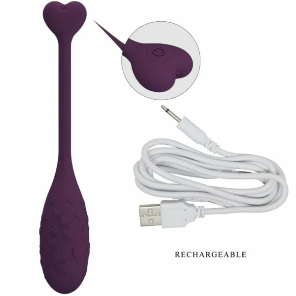 PRETTY LOVE - FISHERMAN HUEVO VIBRADOR LILA CONTROLADO POR APP - Imagen 6