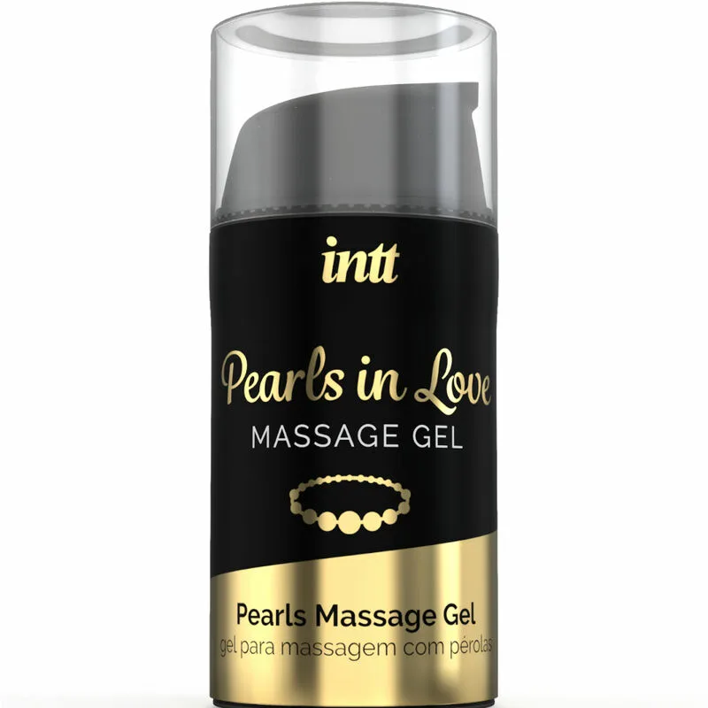 INTT MASSAGE & ORAL SEX - PEARLS IN LOVE CON COLLAR DE PERLAS Y GEL DE SILICONA - Imagen 2