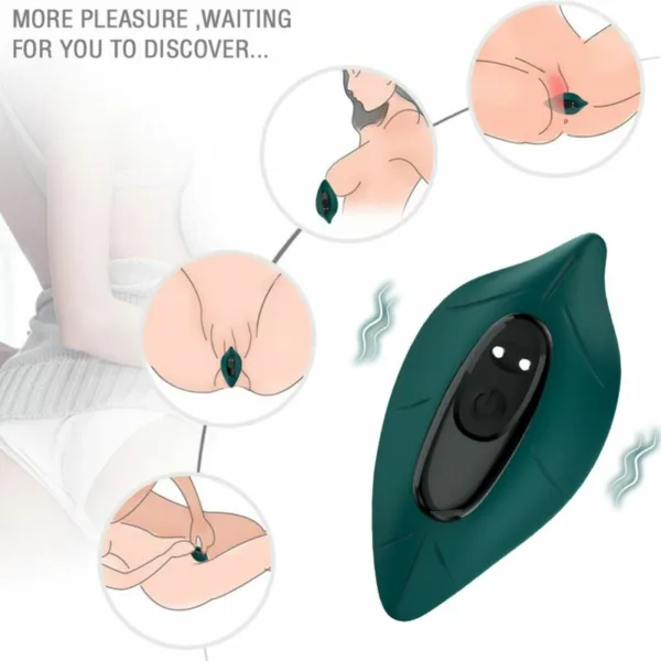 ARMONY - ESTIMULADOR & VIBRADOR CONTROL REMOTO VERDE - Imagen 3