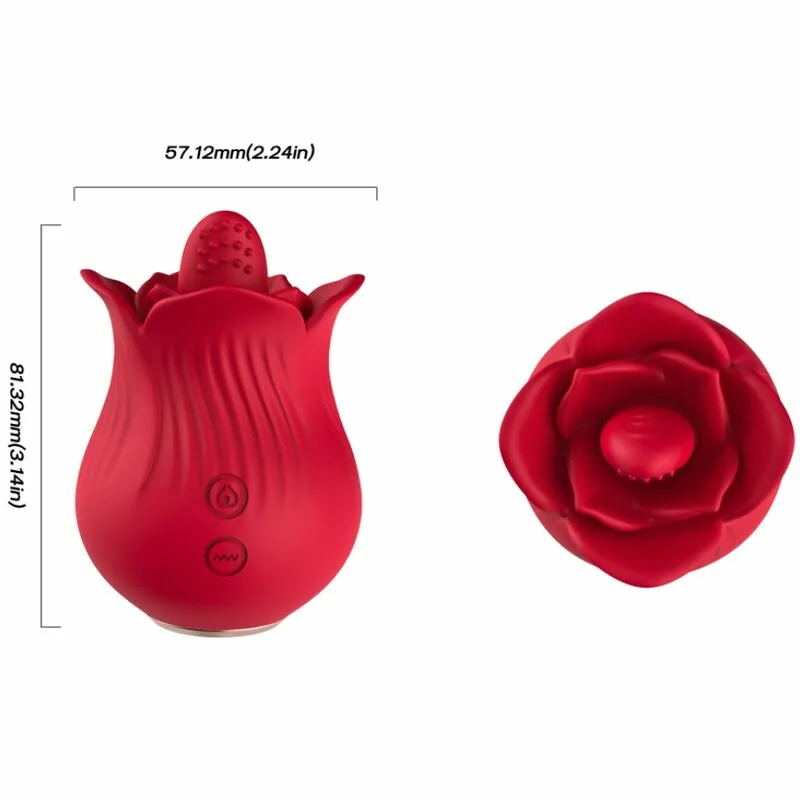 ARMONY - ROSA VIBRADOR & ESTIMULADOR ROJO - Imagen 4