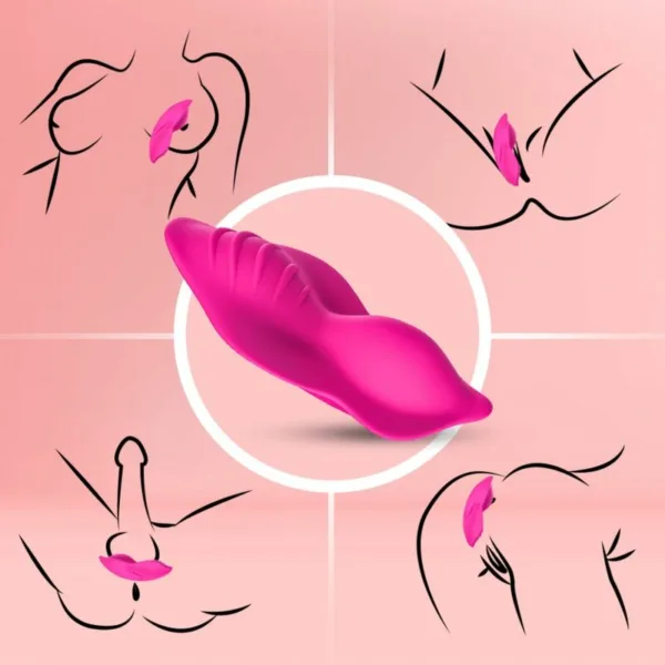 ARMONY - WHISPER PANTIES VIBRADOR CONTROL REMOTO FUCSIA - Imagen 2