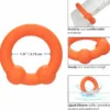 CALEXOTICS - ALPHA ANILLO DOBLE BOLA NARANJA - Imagen 7