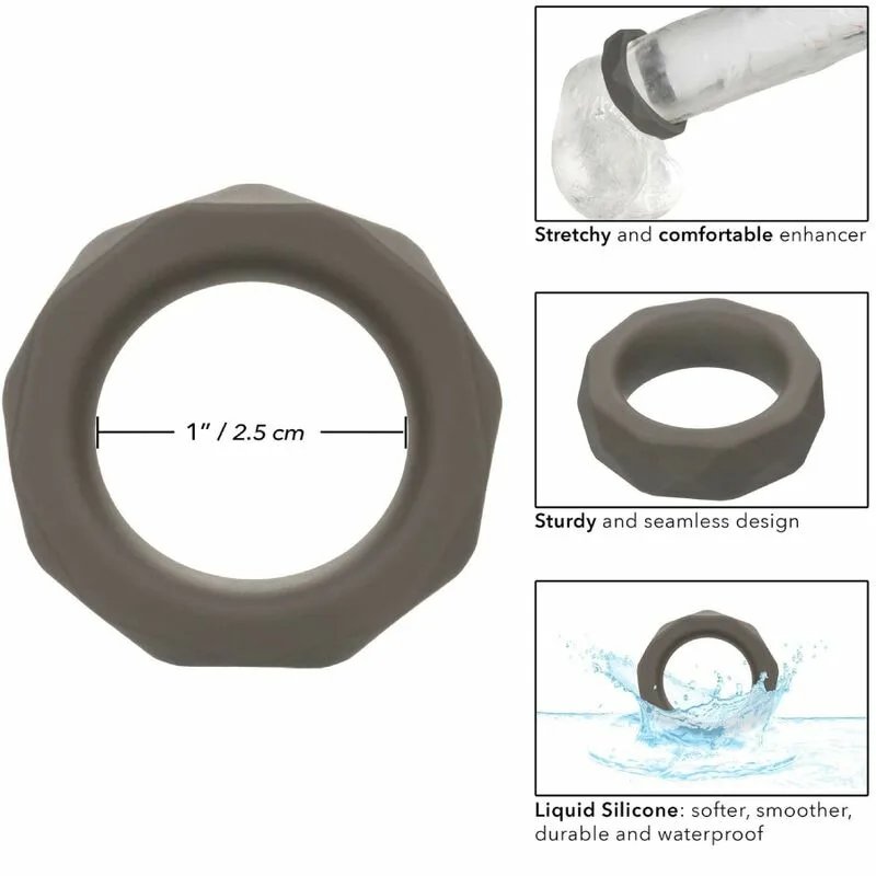 CALEXOTICS - ALPHA ANILLO PROLONG PRISMTICO GRIS - Imagen 7