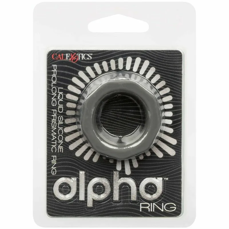 CALEXOTICS - ALPHA ANILLO PROLONG PRISMTICO GRIS - Imagen 2