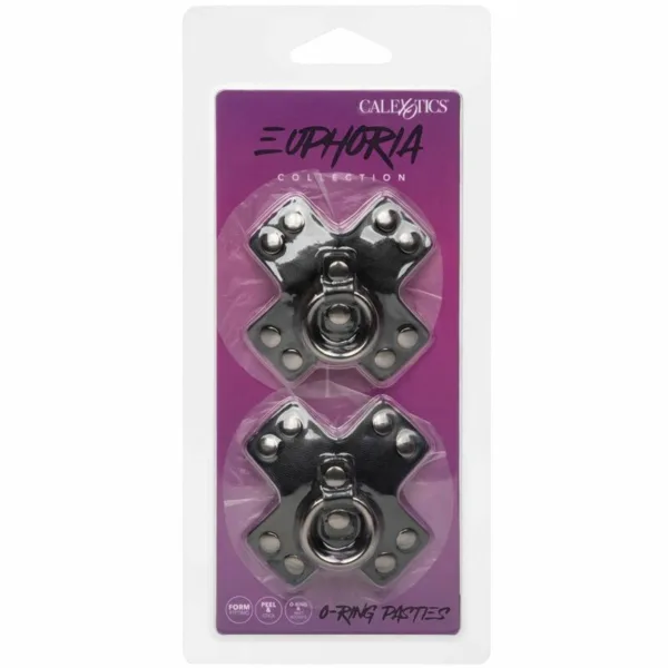 CALEXOTICS - EUPHORIA PEZONERAS JUNTA TÓRICA NEGRO - Imagen 3