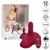 CALEXOTICS - RIDER MASAJEADOR DOBLE MOTOR CONTROL REMOTO ROJO - Imagen 2