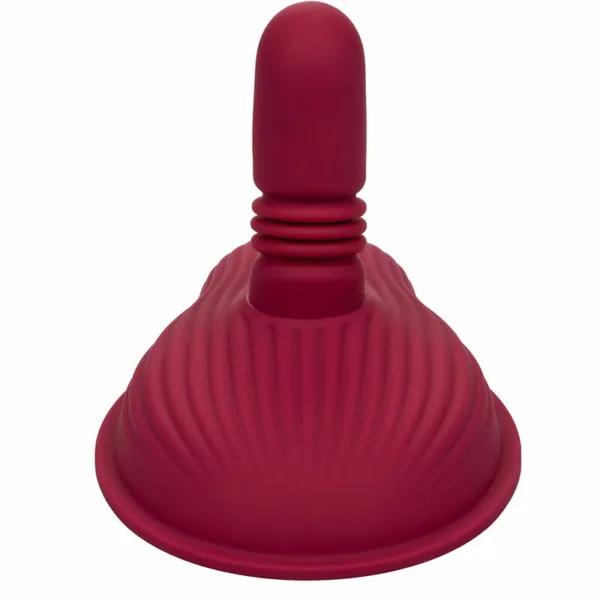 CALEXOTICS - RIDER MASAJEADOR DOBLE MOTOR CONTROL REMOTO ROJO - Imagen 5