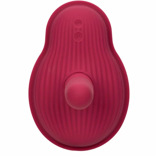 CALEXOTICS - RIDER MASAJEADOR DOBLE MOTOR CONTROL REMOTO ROJO - Imagen 6