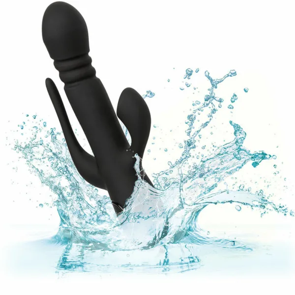CALEXOTICS - VIBRADOR TRIPLE EUPHORIA NEGRO - Imagen 8