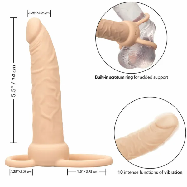 CALEXOTICS - PERFORMANCE MAXX DOBLE PENETRADOR RECARGABLE PIEL CLARO - Imagen 13