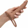 CALEXOTICS - PERFORMANCE MAXX DOBLE PENETRADOR RECARGABLE PIEL MORENO - Imagen 11
