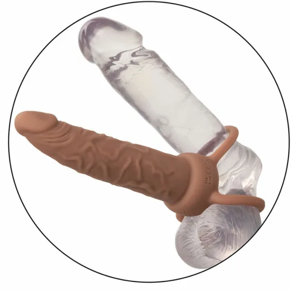 CALEXOTICS - PERFORMANCE MAXX DOBLE PENETRADOR RECARGABLE PIEL MORENO - Imagen 10