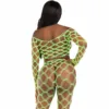 LEG AVENUE - TOP & LEGGINS HARDCORE VERDE - Imagen 3