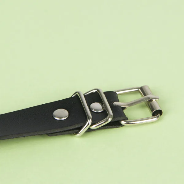 SUBBLIME - CINTURÓN DE CADENAS CUERO NEGRO TALLA ÚNICA - Imagen 7