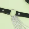 SUBBLIME - CINTURÓN DE CADENAS CUERO NEGRO TALLA ÚNICA - Imagen 5