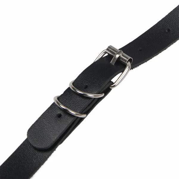 SUBBLIME - ARNÉS CUERPO ENTERO CON HEBILLAS CUERO NEGRO TALLA ÚNICA - Imagen 6