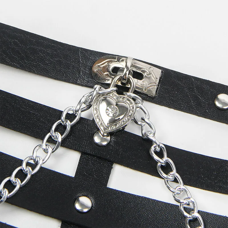 SUBBLIME - ARNÉS FORMA CORSET DETALLE CADENAS TALLA ÚNICA - Imagen 8