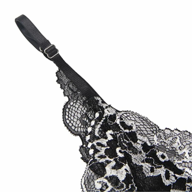 SUBBLIME - BABYDOLL TELA TUL PECHO ENCAJE S/M - Imagen 9