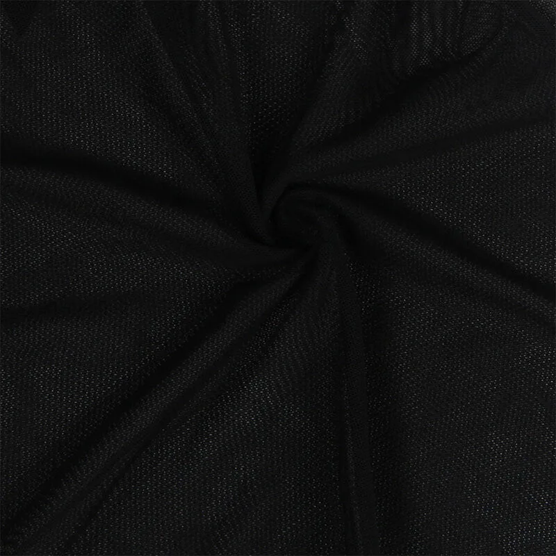 SUBBLIME - BABYDOLL TELA DE TUL DETALLE ENCAJE Y FLOR NEGRO L/XL - Imagen 6