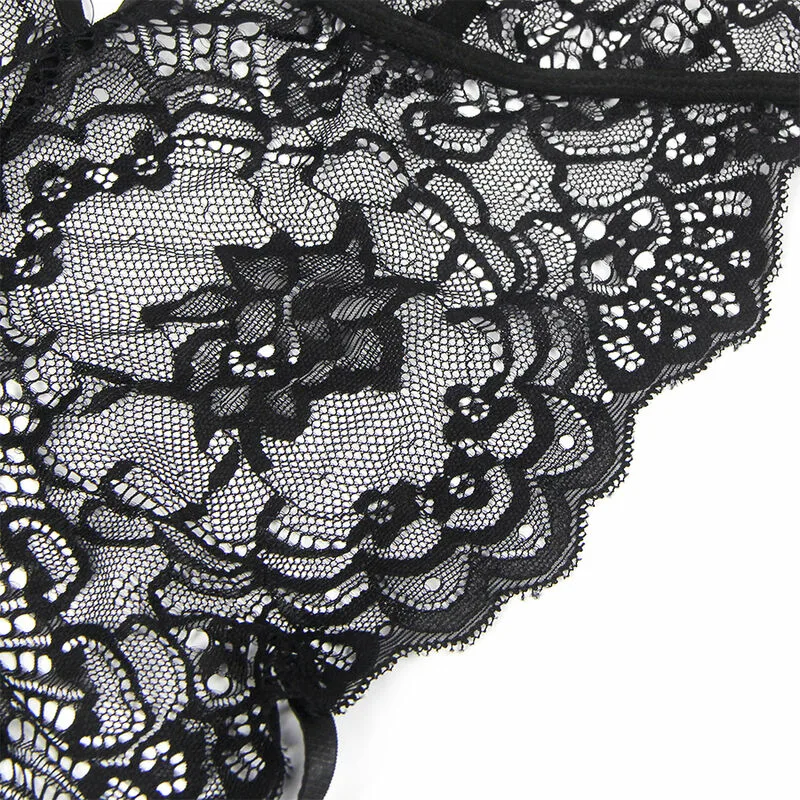 SUBBLIME - DISFRAZ POLICIA BODY ENCAJE NEGRO S/M - Imagen 11