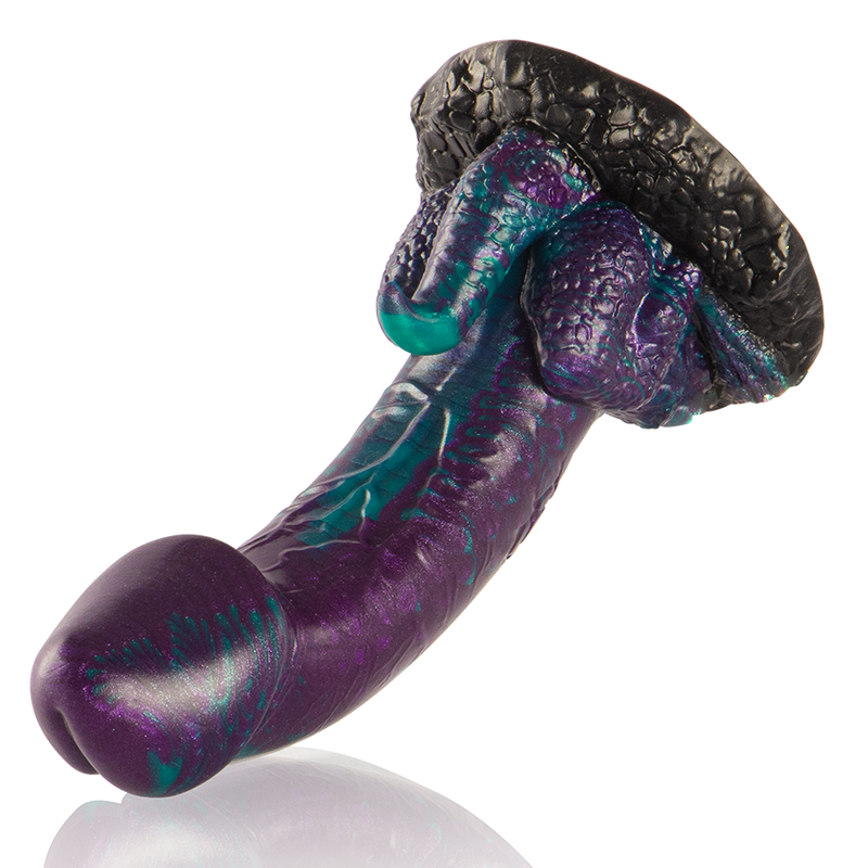 EPIC - BASILISK DILDO DOBLE PLACER ESCAMOSO TAMAÑO PEQUEÑO - Imagen 3
