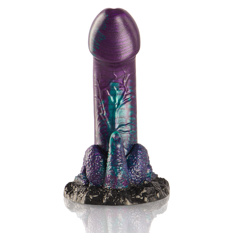 EPIC - BASILISK DILDO DOBLE PLACER ESCAMOSO TAMAÑO PEQUEÑO - Imagen 4