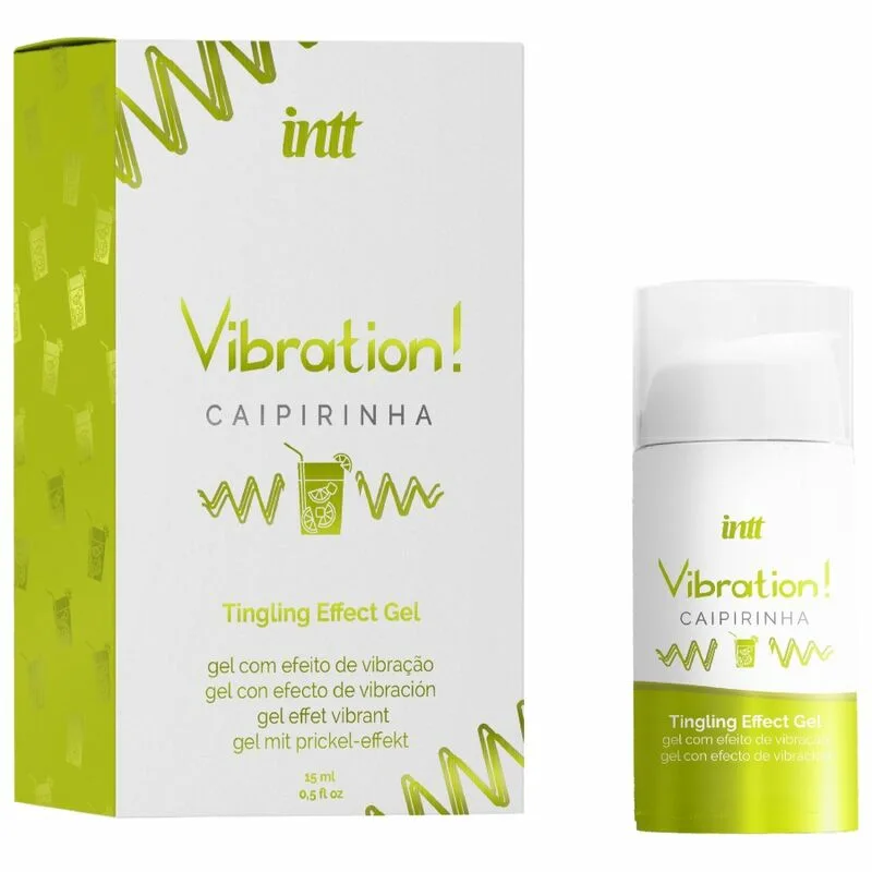 INTT - POTENTE ESTIMULANTE ÍNTIMO GEL VIBRADOR LIQUIDO CAIPIRINHA 15 ML - Imagen 2