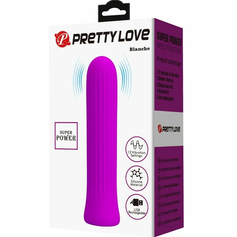 PRETTY LOVE - BLANCHE VIBRADOR ESTIMALADOR ROSA - Imagen 7
