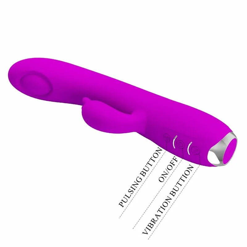 PRETTY LOVE - REGINA VIBRADOR-ONDAS ESTIMULADORAS RECARGABLE MORADO - Imagen 10