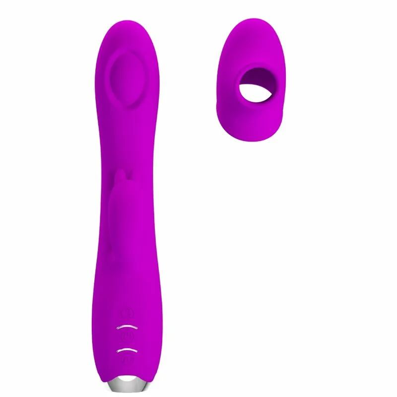 PRETTY LOVE - REGINA VIBRADOR-ONDAS ESTIMULADORAS RECARGABLE MORADO - Imagen 6