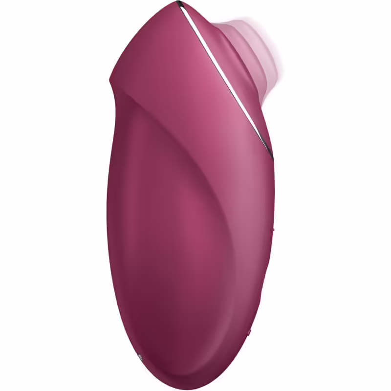 SATISFYER - TAP & CLIMAX 1 VIBRADOR LAY-ON ROJO - Imagen 2