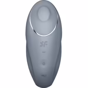 SATISFYER - TAP & CLIMAX 1 VIBRADOR LAY-ON GRIS