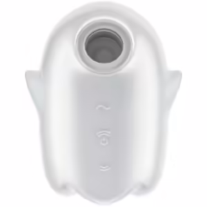 SATISFYER - GLOWING GHOST AIR PULSE & VIBRADOR BLANCO