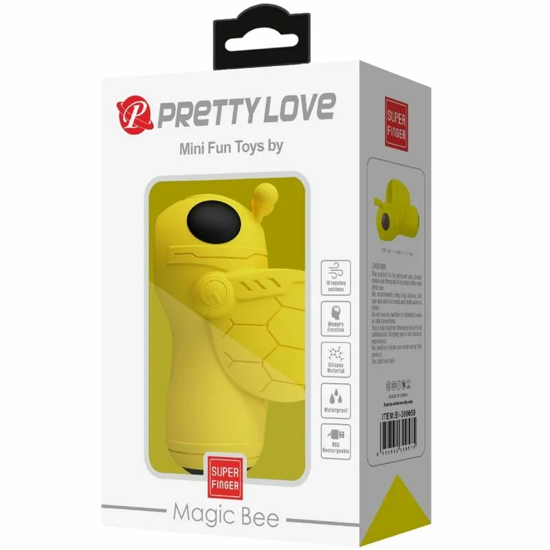 PRETTY LOVE - MINI FUN TOYS BY MAGIC BEE VIBRADOR & TAPPING - Imagen 3