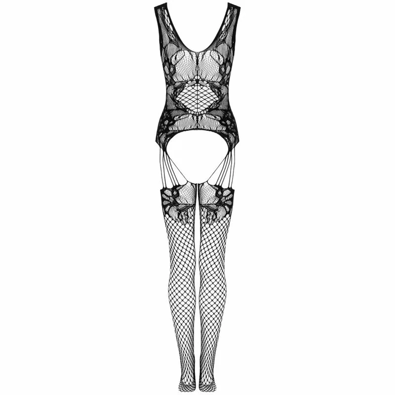 LIVCO CORSETTI FASHION - JULOVE BODYSTOCKING NEGRO TALLA ÚNICA - Imagen 10